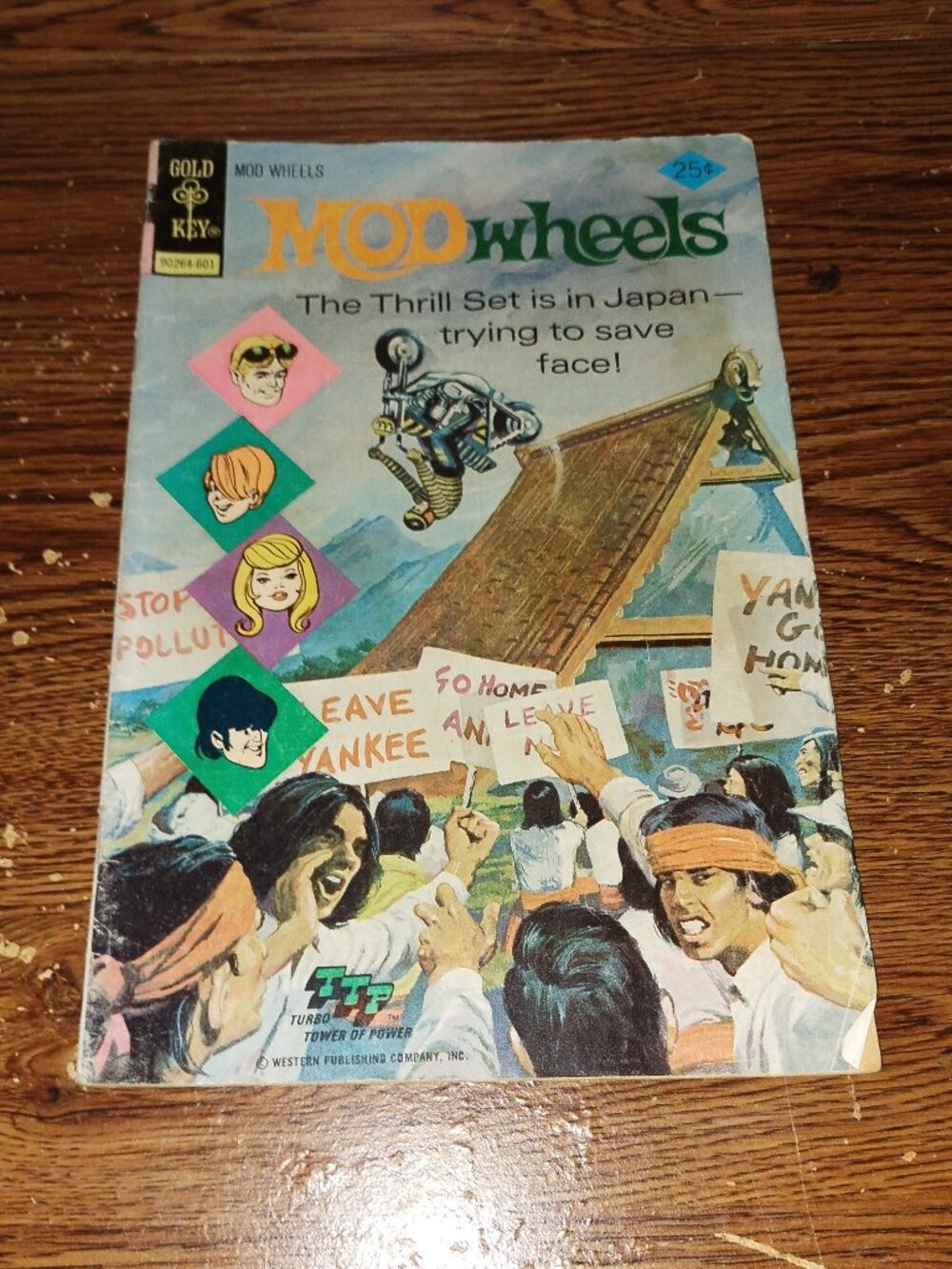 Mod Wheels #19 (Gold Key Comics, 1976)